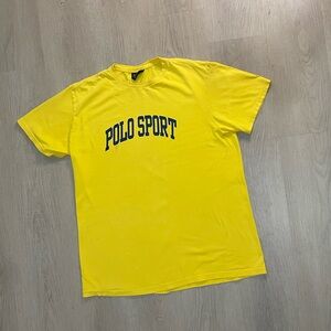 WORN Polo Sport Arc Tee “Yellow”